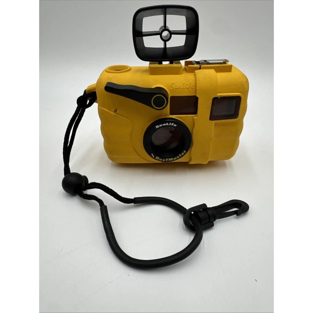 SeaLife ReefMaster RC Automatic SL201 35mm Underwater Camera And Case Untested